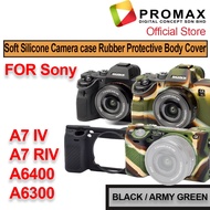 Ready Stock  Silicone Camera Case Bag Cover for Sony A7M4 A7IV A7RIV A7R4 A6400 A6300