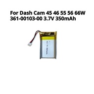 For Garmin Dash Cam 45 46 55 56 66W 361-00103-00 3.7V 350mAh Driving Recorder Battery
