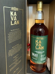 Kavalan 噶瑪蘭 經典獨奏波本桶威士忌原酒單一麥芽威士忌 1公升 | Kavalan Solist Ex-Bourbon Single Cask Strength Single Malt Whi