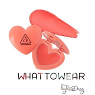 3ce HEART CORAL LIPSTICK (AUTH)