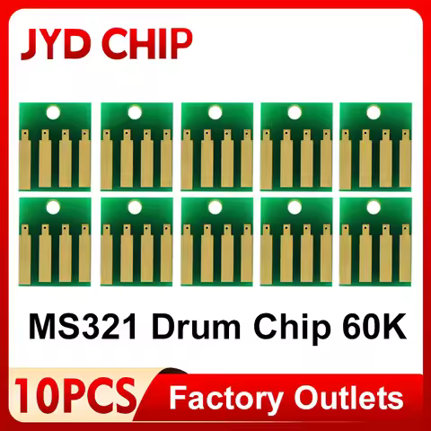 56F0Z00 Drum Chip For Lexmark MS621 MX321 MX421 MX622 MX521 B2546dn B2650dn XM3250 XM1246 MS321 MS52