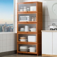Nordic Sideboard Cupboard Storage Cabinet Sideboard Integrated Wall High Cabinet Kitchen Shelf