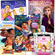 Disney Princess Coloring Book Activity Set for Kids Featuring Disney Princess, Encanto, Moana and Fr