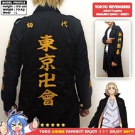 Promo Jaket Parka Jubah Coat Sano Manjiro Mikey Tokyo Revengers Tokyo