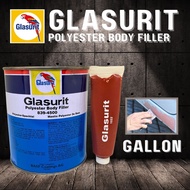 EMJ Glasurit Body Filler Gallon - Multi-Surface Masilya for Car, Motorcycle, Wood, Metal & Plastic