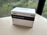 （原廠保養）全新Sigma 16mm F1.4 DC DN (for Sony E-mount)