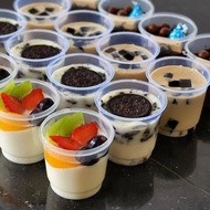 cup puding 150ml buah