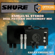 Shure KSM141/SL STEREO Condenser Microphone - Stereo Pair ( KSM141-SL / KSM141SL / KSM141 SL )