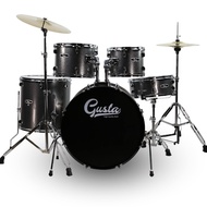 Gusta First Touring กลองชุด หนังกลอง REMO แถมฟรีเก้าอี้กลอง Music Arms