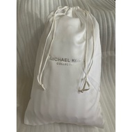 Ready stock: (24x34cm) MK glitter word printing drawstring satin dustbag