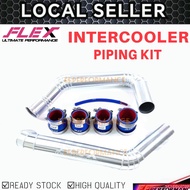 FLEX INTERCOOLER PIPING KIT SET DMAX 1.9 3.0 TRITON MIVEC 2.4 SILICONE HOSE OILCLIP PIPE ISUZU MITSU
