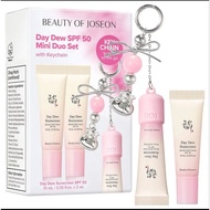 NEW ARRIVAL BEAUTY OF JOSEON DAY DEW TINTED SUNSCREEN KEY CHAIN SET [20ML] SPF 50++ BOJ