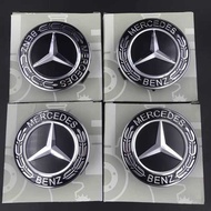 Mercedes-Benz Hub Cap C180 C2 E260 E3 S350 GLA Grade Tire Logo Cap Hub Logo