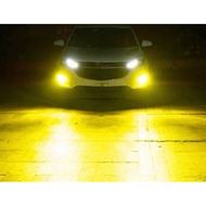 jdm yellow h11 fog light headlight foglight Nissan Toyota Honda compatible