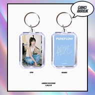 GANTUNGAN FEARNOT PUREFLOW ACRYLIC KEYCHAIN HOLOGRAM KPOP UNOFFICIAL EUNCHAE ACRYLIC KEYCHAINKeychai
