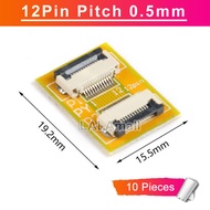 10pcs/lot Flexible Flat Cable FFC FPC Extension Board Pitch 0.5mm 6P 8P 10P 12P 6Pin 8Pin 10Pin 12Pi