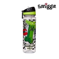 Smiggle Portable Water Bottle 650 ml Capacity Straw Type With Handle (No Shoulder Strap) Complete Pattern As In The Picture