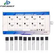 200PCS 10Values TO-92 Power Transistor Kit (BC337/2N2222/S8050 etc.) for Arduino DIY Electronic Proj
