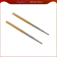 [MagiDeal] 2 Pieces Dental Endo Z (152) Tungsten Bur 25mm FG Carbide Trimming Finishing