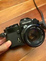 98%新 Nikon Nikomat EL + Nikkor 50mm f/1.4 Non ai