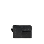 [pre-order] Mcm Aren Standing Shoulder Bag in Visetos - Black