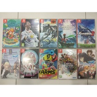 [USED] Nintendo Switch Used Games Bundle (selling as a set only)