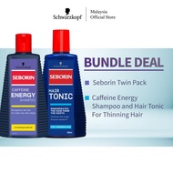 [Bundle Deal] Seborin Caffeine Energy Shampoo + Seborin Hair Tonic For Thinning Hair