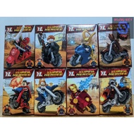 Combo Set Of 8 Lego Minifigure Avengers Dr.Strange, Captain America, Iron Man, Rocket, Spider Man, Thor, Loki, Groot YL832