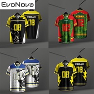 【Free Custom Name & Number】T-shirt NFL Eboq Exclusive Jersey /NFL STATE / AC NFL shirt / Eboq Sublim