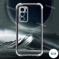 KK Samsung S23 Fe 2023 Airbag Clear Phone Case Shockproof Lens Protector Casing For Samsung Galaxy S