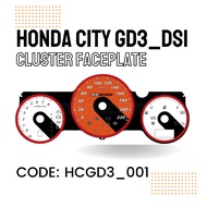 HONDA CITY GD3_DSI 2008 AUTOMATIC CLUSTER FACE PLATE PANEL METER SPEEDOMETER