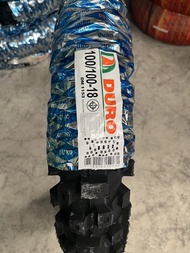 ยางวิบาก DURO รุ่น DM1153 ขนาด 100/100-18 ปี21 ยางใหม่ปีเก่า TT ราคาถูก เส้นละ 999 บาท
