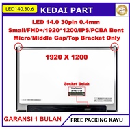 LG LCD LED Gram 14 14Z90P 14Z980 14Z990 14Z90Q 14.0 Inch 1920x1200 IPS LP140WU1-SPF1 LP140WU1-SPA1