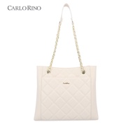 Carlo Rino Nude Hera Quilted Shoulder Bag