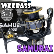 รอกสปิน Weebass Samurai 5+1BB แขนเกลียว #ใหม่ล่าสุด