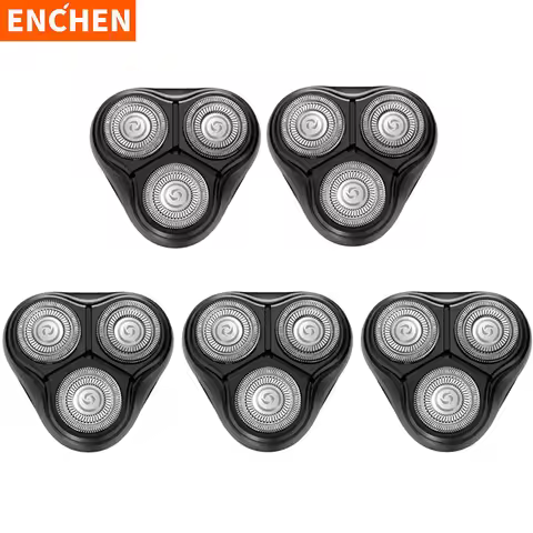 Enchen BlackStone Electric Shaver for Men's Replacement head 3D Floating Blade Head Blade washing 5