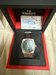 二手 TISSOT 天梭 PRX 系列 70年代復刻石英錶 T1374101104100 40mm 綠