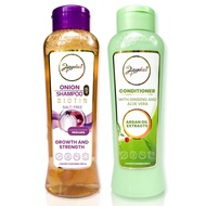 Onion Shampoo and Aloe Conditioner Set, Strength and Hydration for your Hair, With Onion Extract, Bi
