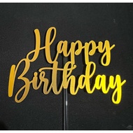 Happy Birthday Cardstock Toppers