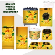 MESIN MATA Sticker Sticker Fridge Stove 1 2 Door Eye Rice Cooker Magic Com Washing Machine Decoration