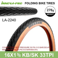 INNOVA ULTRA SPORT Folding Bicycle Tire 16in 349 20inch 451 Tire 50 PSI Tire for Gravel folding Bike