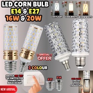 NEW) LED Corn Bulb E14 & E27 3 Colour Bulb 3 Colour Murah lampu 3 colour murah bulb tukar warna 3 co