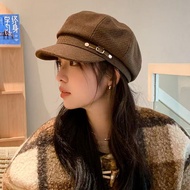 ☀️1 hat multiple uses☀️Hat beret hat Hat woman  fedora hat beanie hat women sun hat black hat topi r
