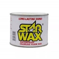 Star Wax Colorless Red Red Dye Floor Wax 450g Can Starwax