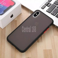 Phone soft Case oppo a3s a5 a9 2020 a91 softcase casing shock proof - Hitam, OPPO A3S