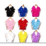 2M Feather Boa Strip Craft Costume Dressup Wedding Party Flower Deco Bulu Ayam