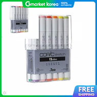 Jq Copic Sketch Marker Set 12 Colors Basic Professional Marker Pen