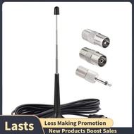 FM Telescopic Antennas for  FM Antennas Indoor FM Radio Antennas with 3 Adapter for Household Digita