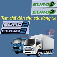 [ TRUCK] TRUCK STAMPS EURO 2 - EURO 3 - EURO 4 - BEAUTIFUL STANDARD DECAL