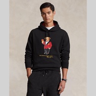 Polo Ralph Lauren เสื้อฮู้ดดี้ผู้ชาย Lunar New Year Polo Bear Fleece Hoodie รุ่น MNPOKNI16823378 สีดำ